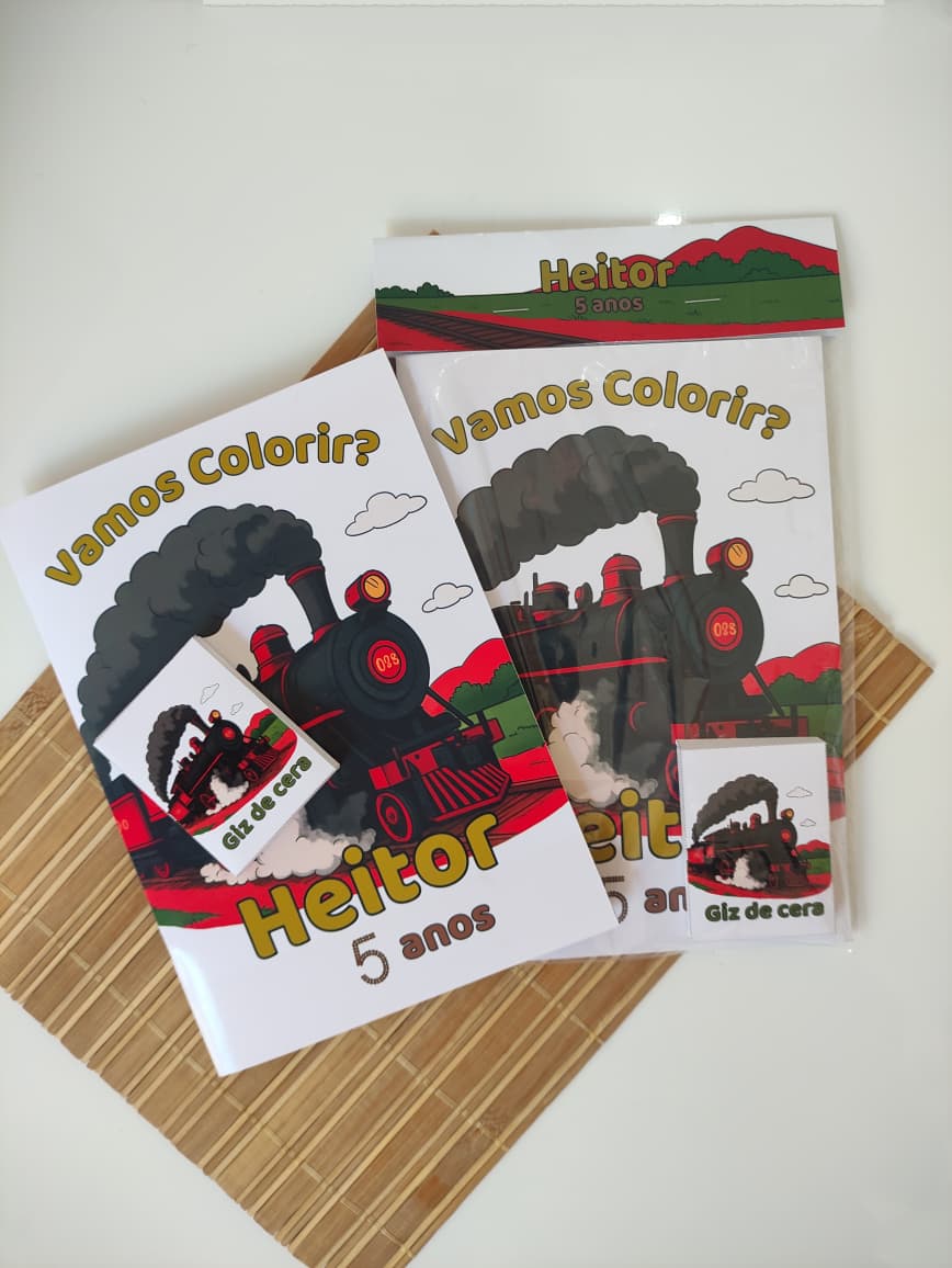 Livro de Colorir Lembrancinha Sarandi PR